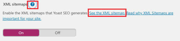 YoastでXMLサイトマップのURLを探す